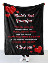 Load image into Gallery viewer, Best Grandpa - Throw Blanket
