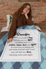 Load image into Gallery viewer, BB - Premium Blanket for Grandpa
