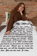 Load image into Gallery viewer, Mom Premium Fleece Blanket IV
