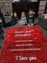 Load image into Gallery viewer, Best GrandMa - Throw Blanket
