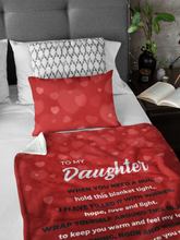 Load image into Gallery viewer, To My Daughter Premium Blanket - 01
